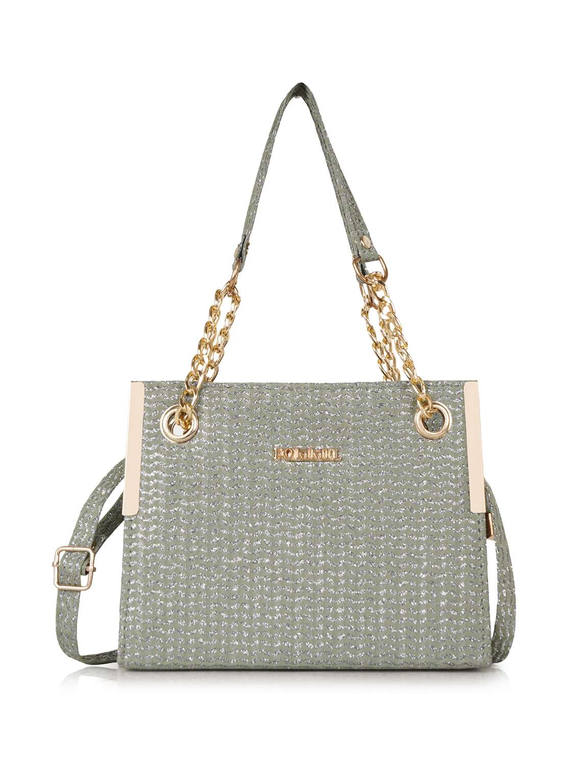 women textured structured leather handbag - 22231320 -  Zoom Image - 0