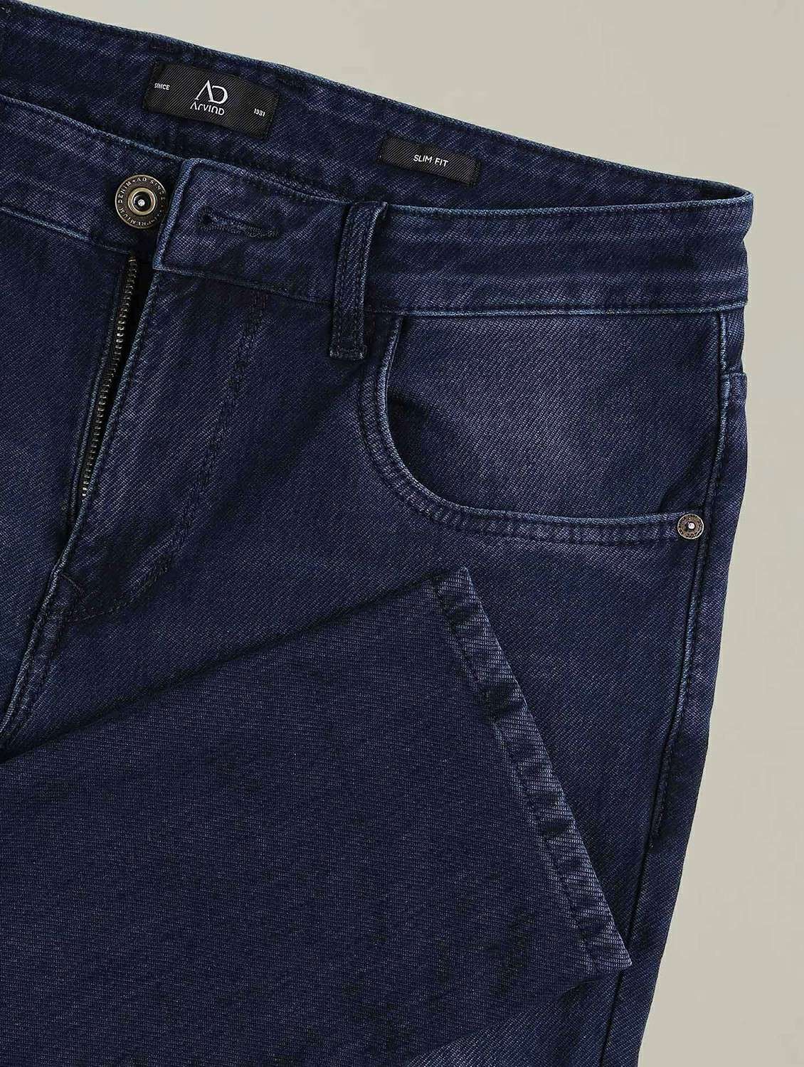 men washed high rise full length jeans - 22231381 -  Standard Image - 5