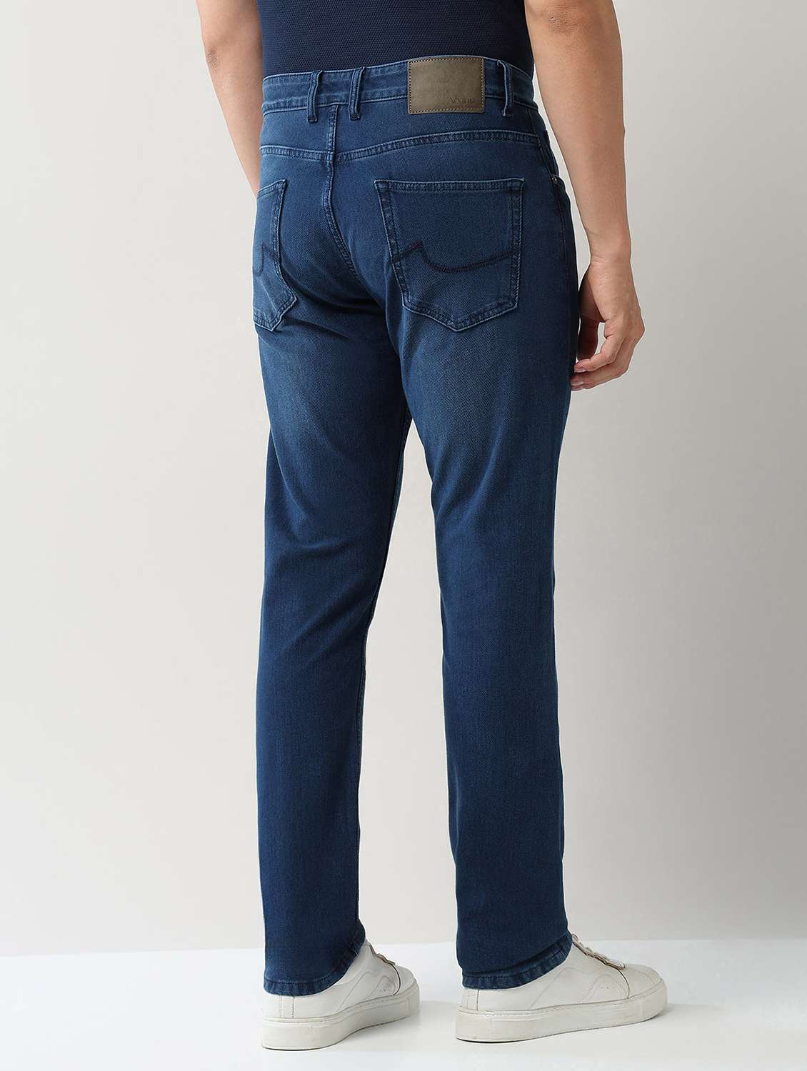 men washed high rise full length jeans - 22231384 -  Standard Image - 3