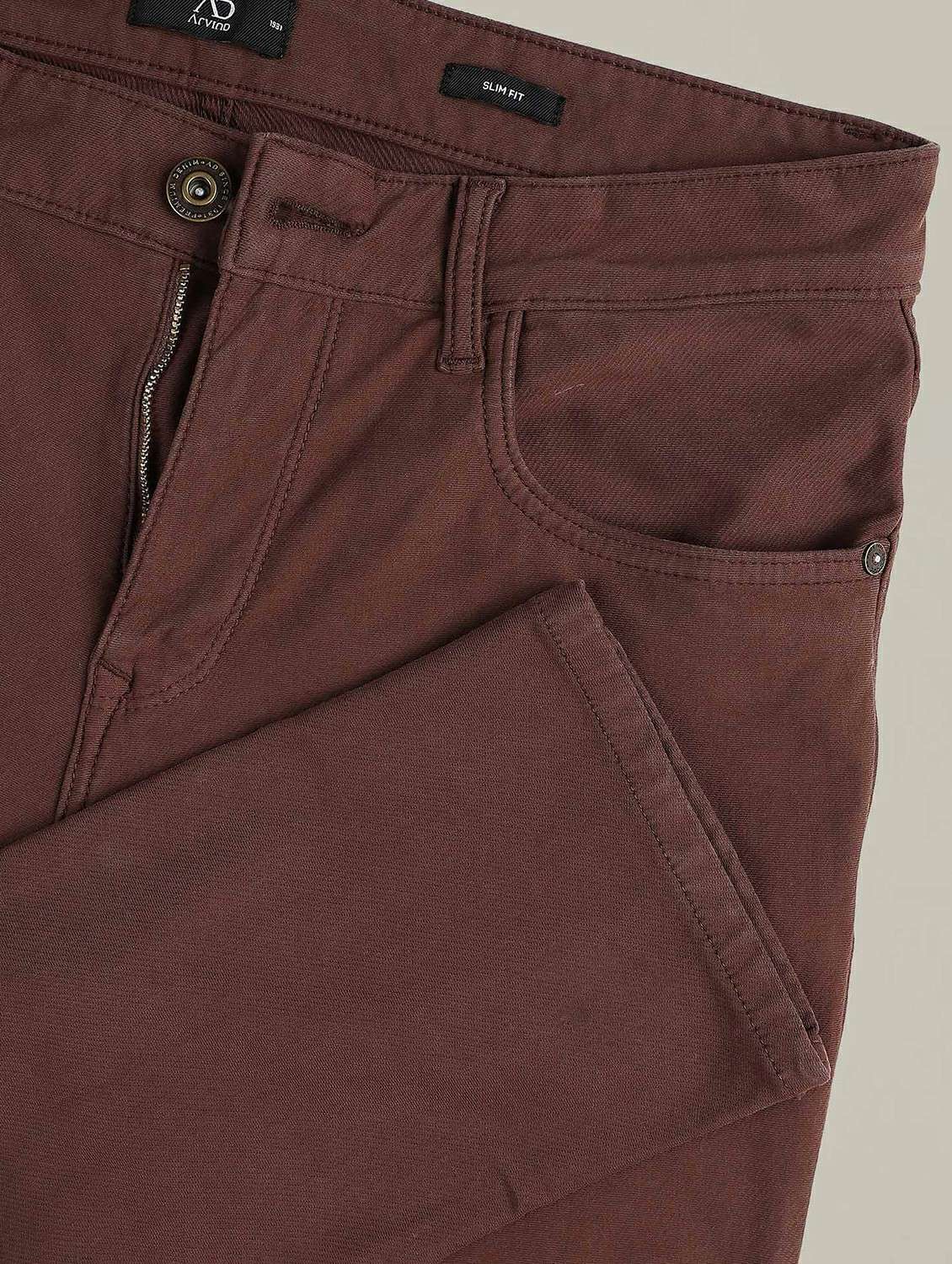 men plain high rise full length jeans - 22231389 -  Standard Image - 5