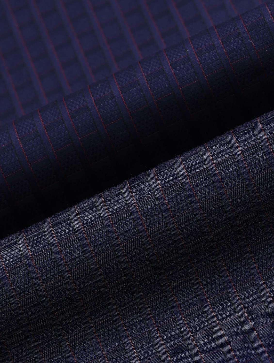 men striped long sleeve regular fit formal shirt - 22231411 -  Standard Image - 5