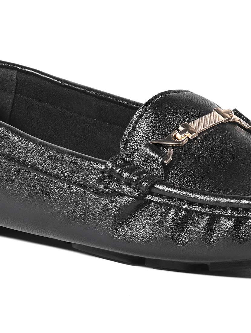 women solid slip on horsebit loafer - 22231441 -  Standard Image - 5