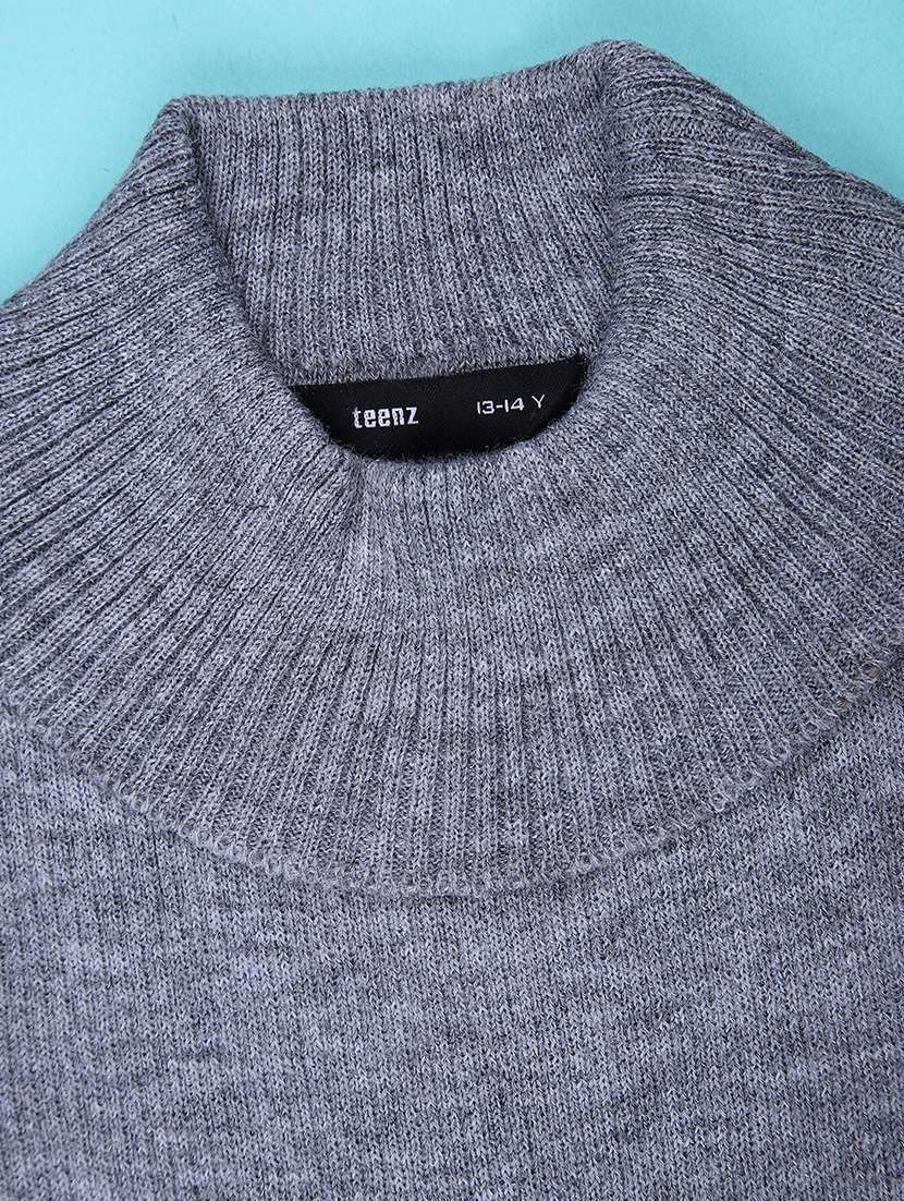 girls self designed sleeveless sweater - 22231456 -  Standard Image - 3