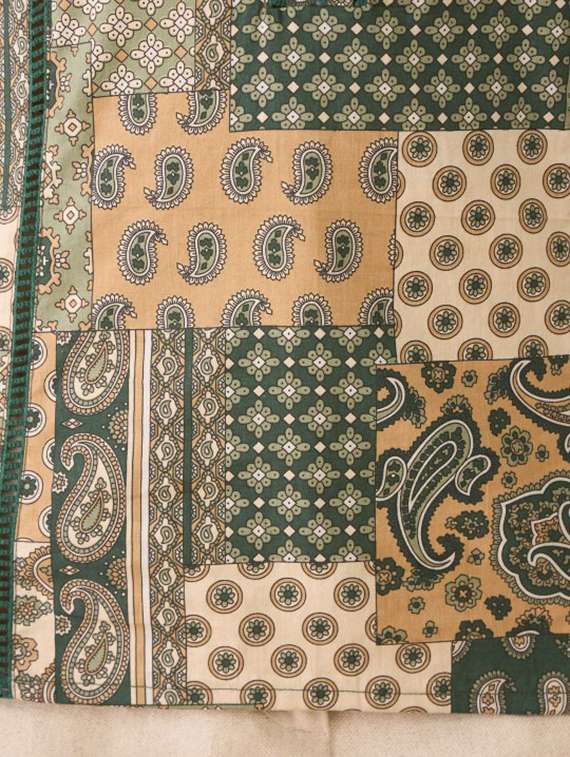 women printed bell sleeve straight top - 22231479 -  Standard Image - 5