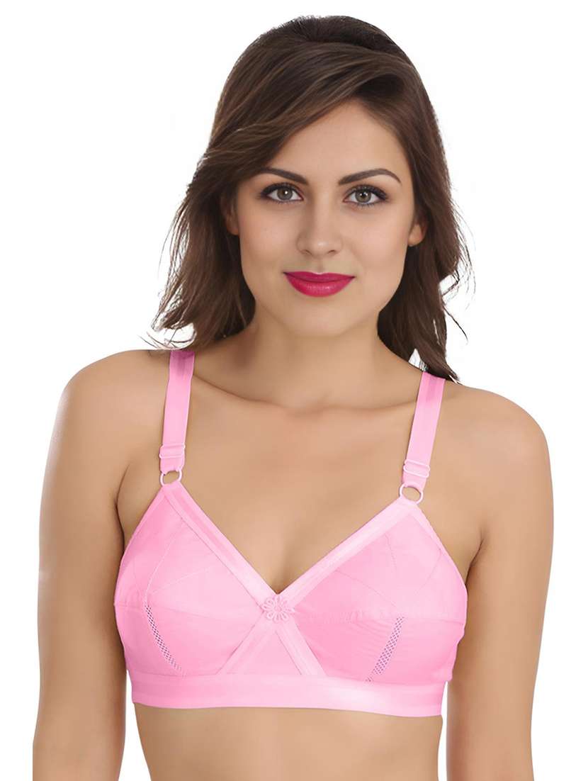 women solid non padded minimizer bra