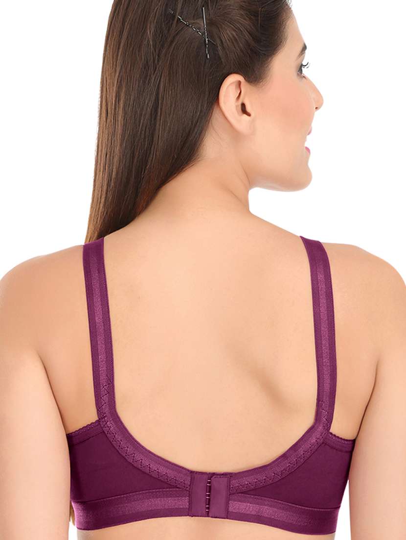 women solid non padded minimizer bra - 22231581 -  Standard Image - 3