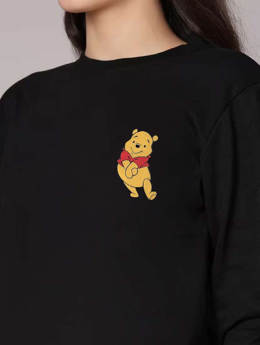 women front & back print long sleeve sweatshirt - 22231629 -  Standard Image - 3