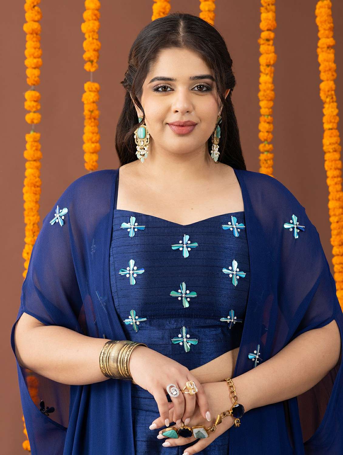 women plus size sweetheart neck fusion set - 22231735 -  Standard Image - 5