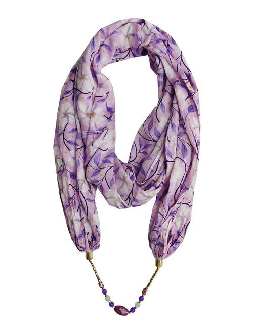 women floral printed scarf - 22231785 -  Standard Image - 0