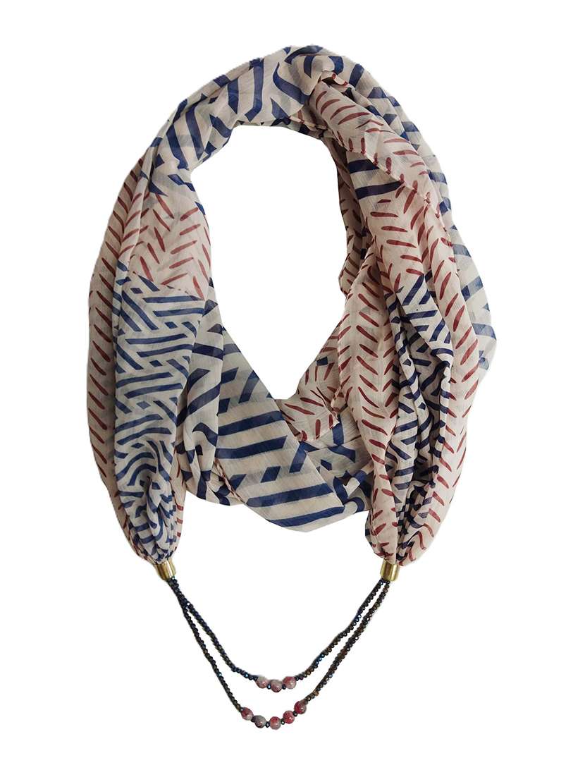 women printed scarf