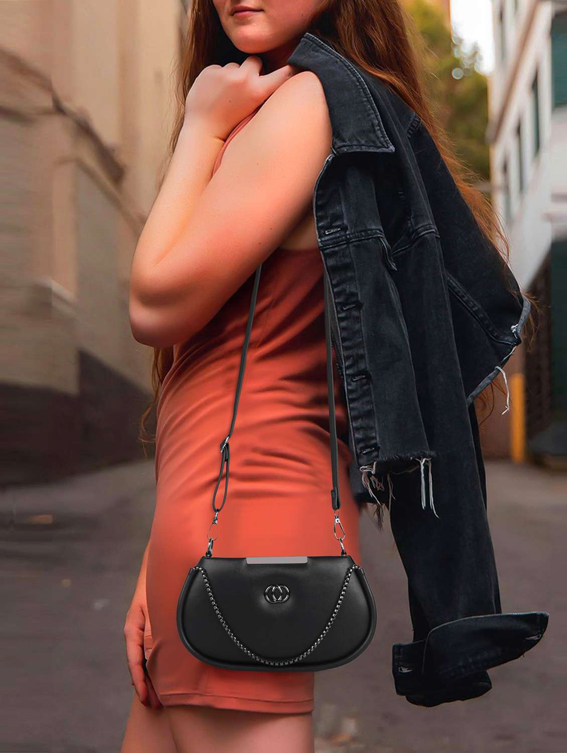 women solid structure handheld bag - 22231817 -  Standard Image - 3