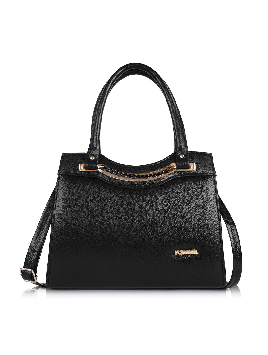 women solid structure handheld bag