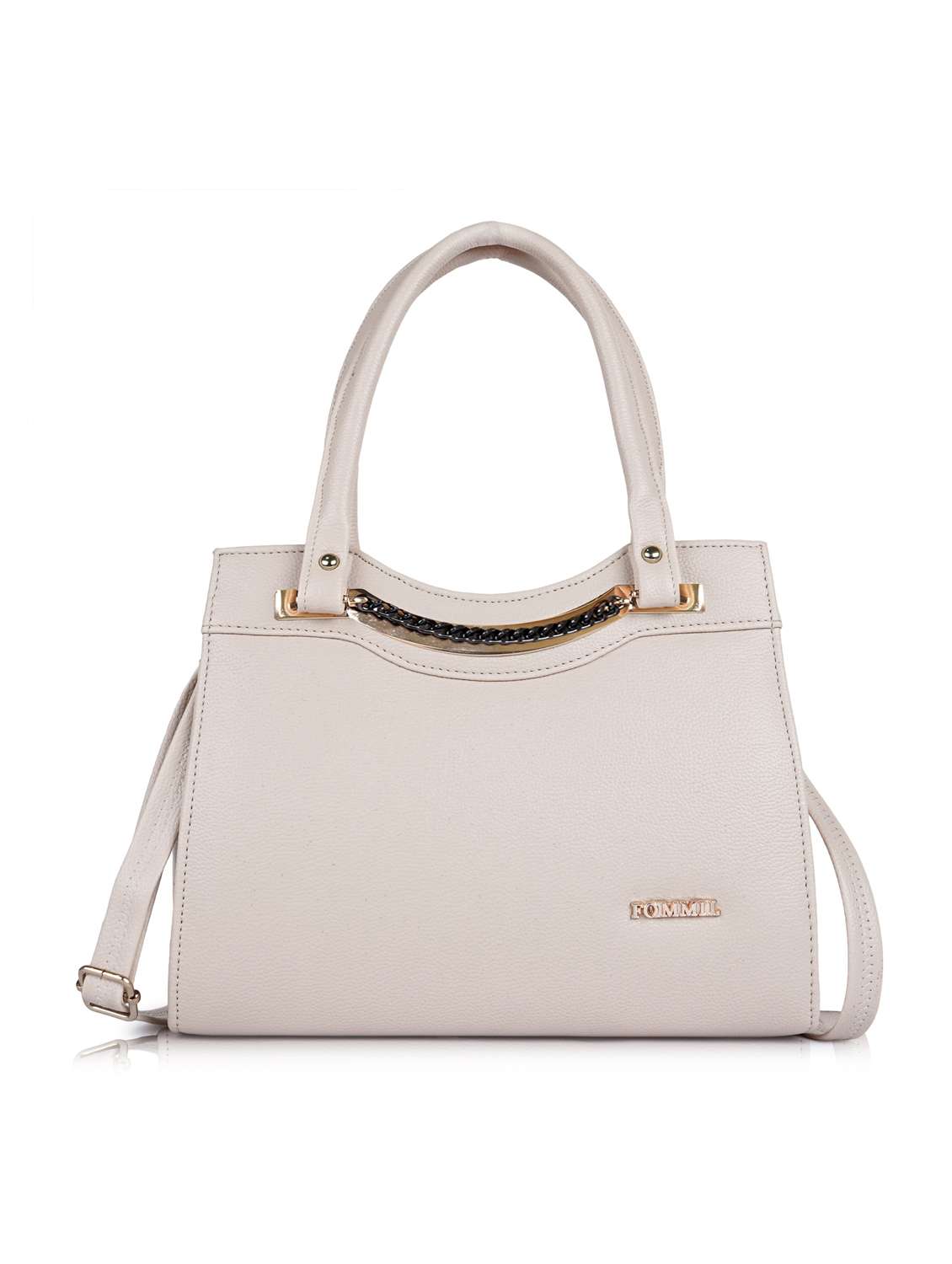 women solid structure handheld bag