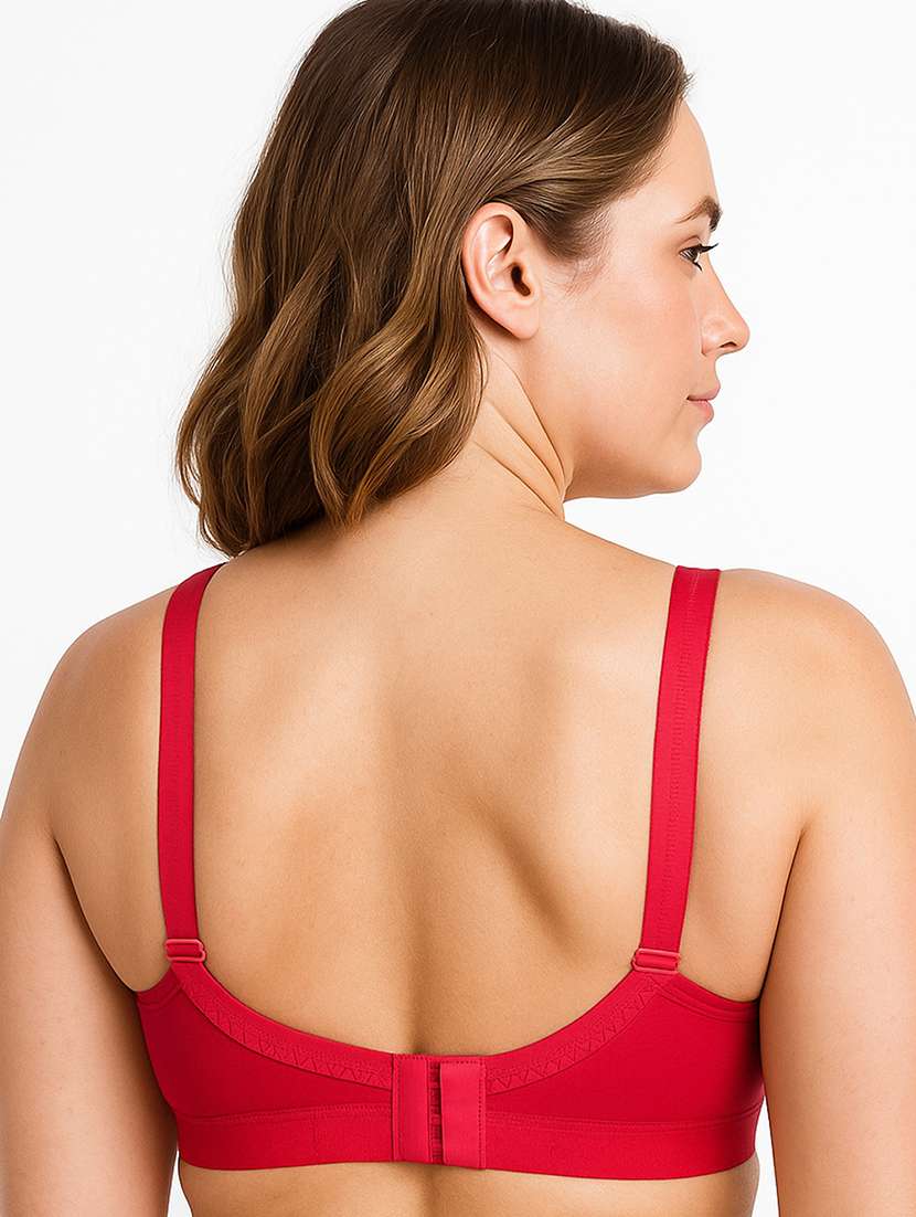 women solid non padded full coverage t-shirt bra - 22231834 -  Standard Image - 3