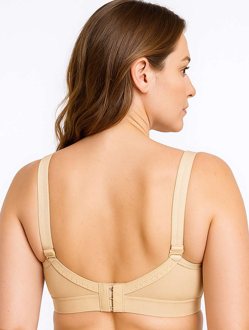 women solid non padded full coverage t-shirt bra - 22231835 -  Standard Image - 3