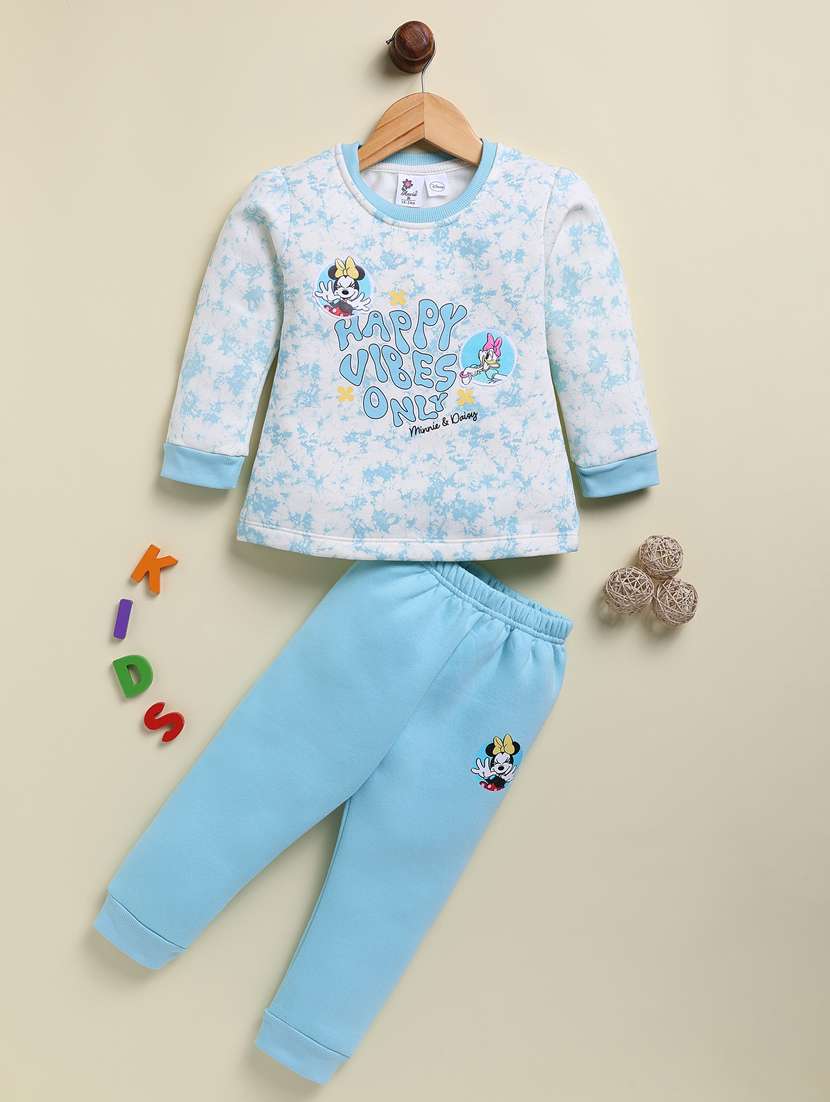 girs printed full length co-ord set