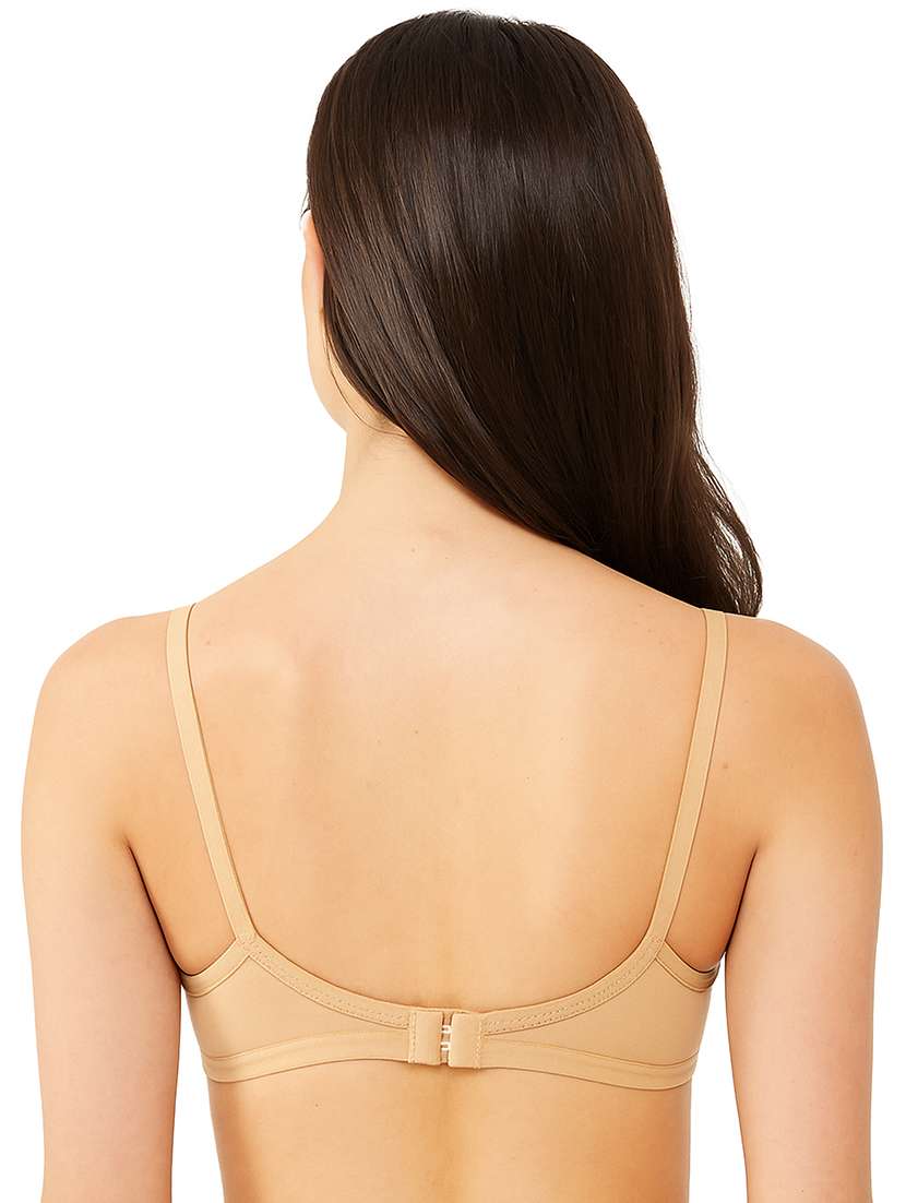 women solid non padded full coverage t-shirt bra - 22238852 -  Standard Image - 3