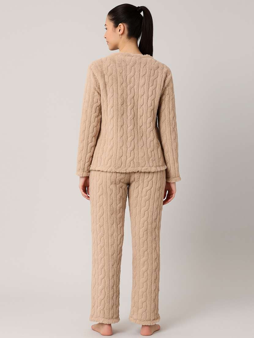 women self designed nightwear pyjama set  - 22238857 -  Standard Image - 3