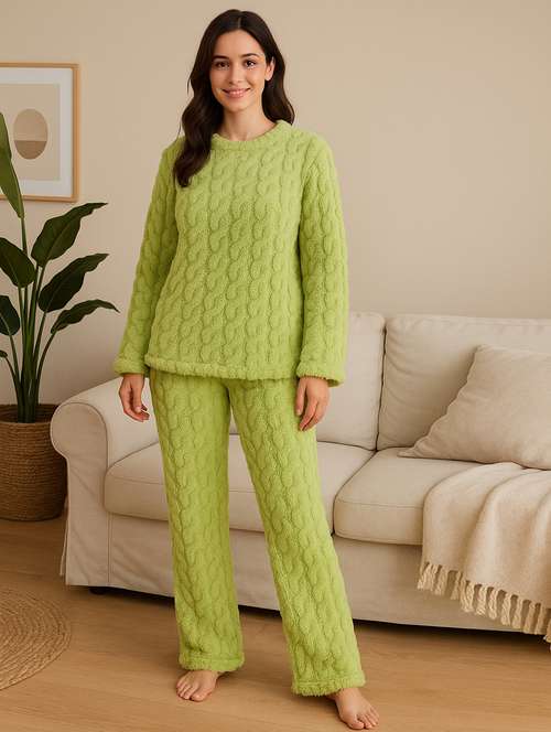 women self designed nightwear pyjama set  - 22238858 -  Standard Image - 0