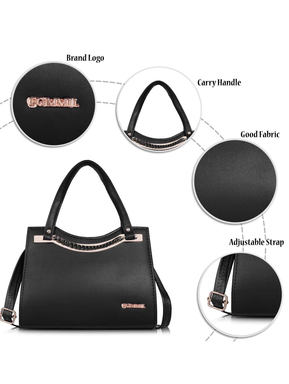 women solid structure handheld bag - 22238864 -  Standard Image - 3