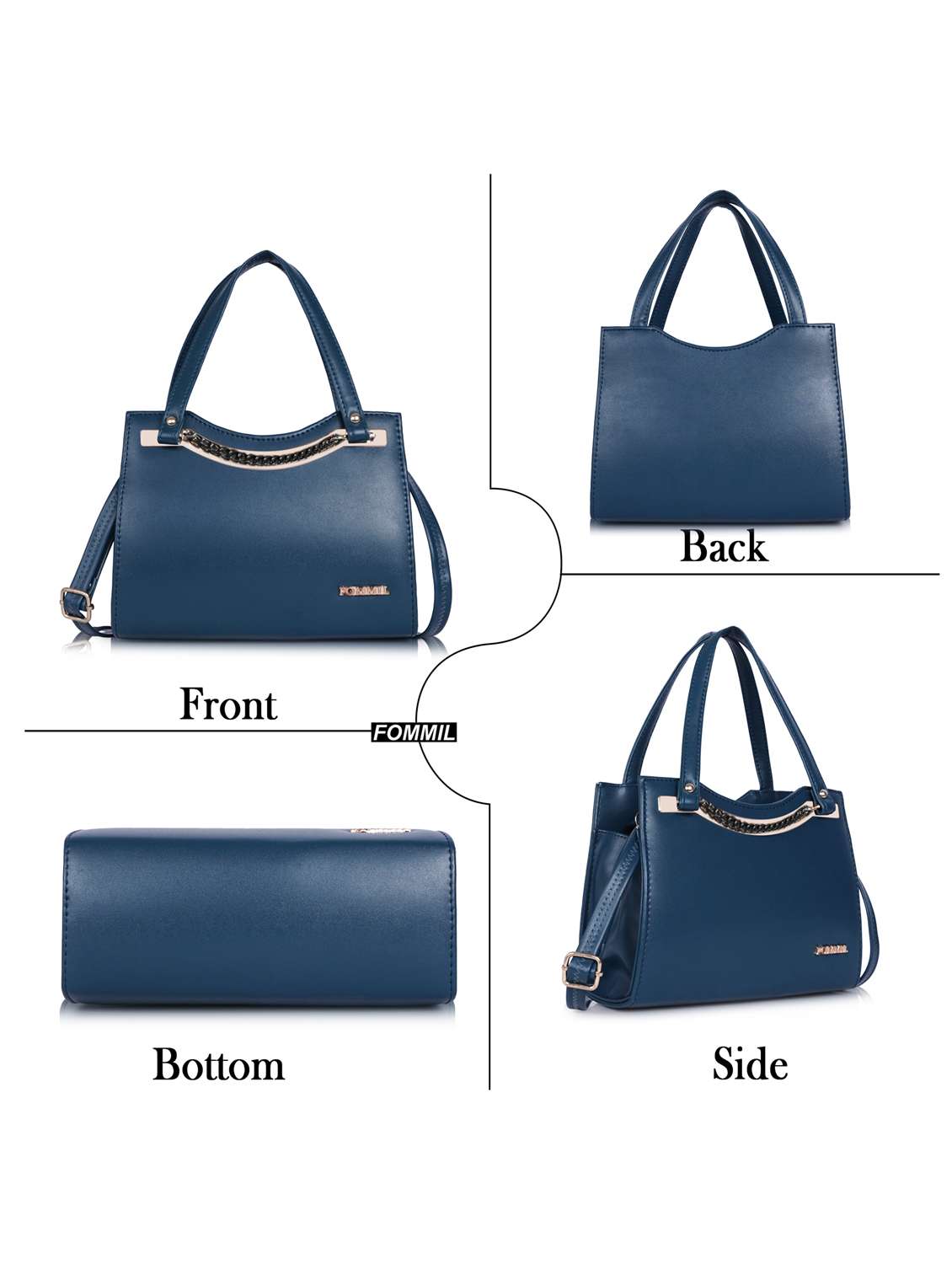 women solid structure handheld bag - 22238865 -  Standard Image - 3