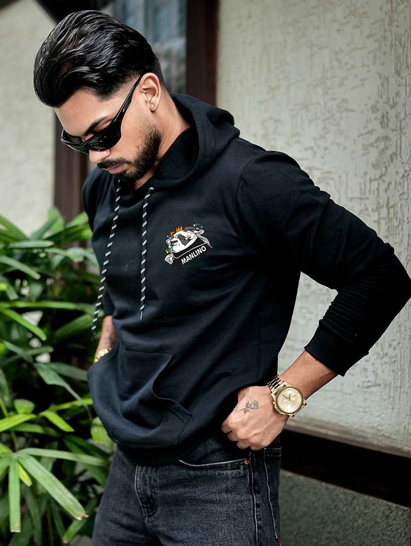 men printed long sleeve regular fit sweatshirt - 22238928 -  Standard Image - 3