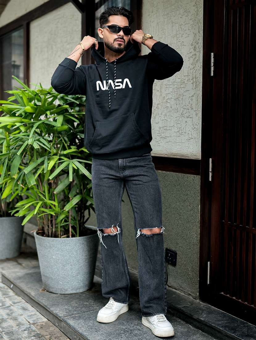 men printed long sleeve regular fit sweatshirt - 22238963 -  Standard Image - 5