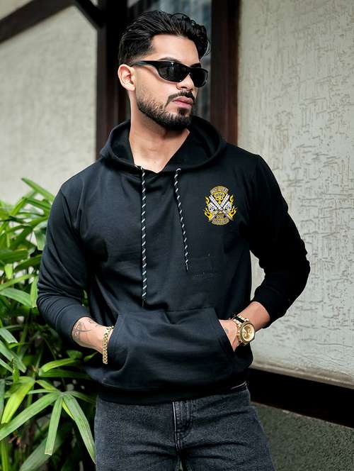 men printed long sleeve regular fit sweatshirt - 22238985 -  Standard Image - 0