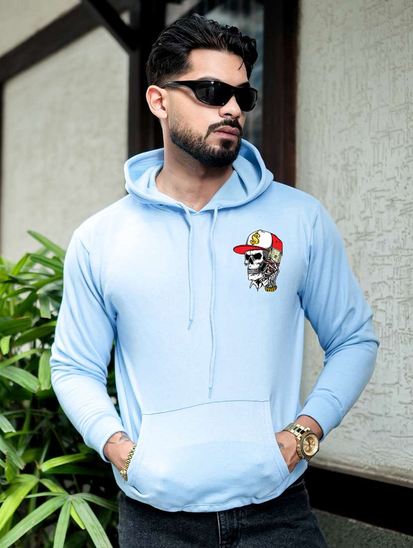 men graphic long sleeve regular fit sweatshirt