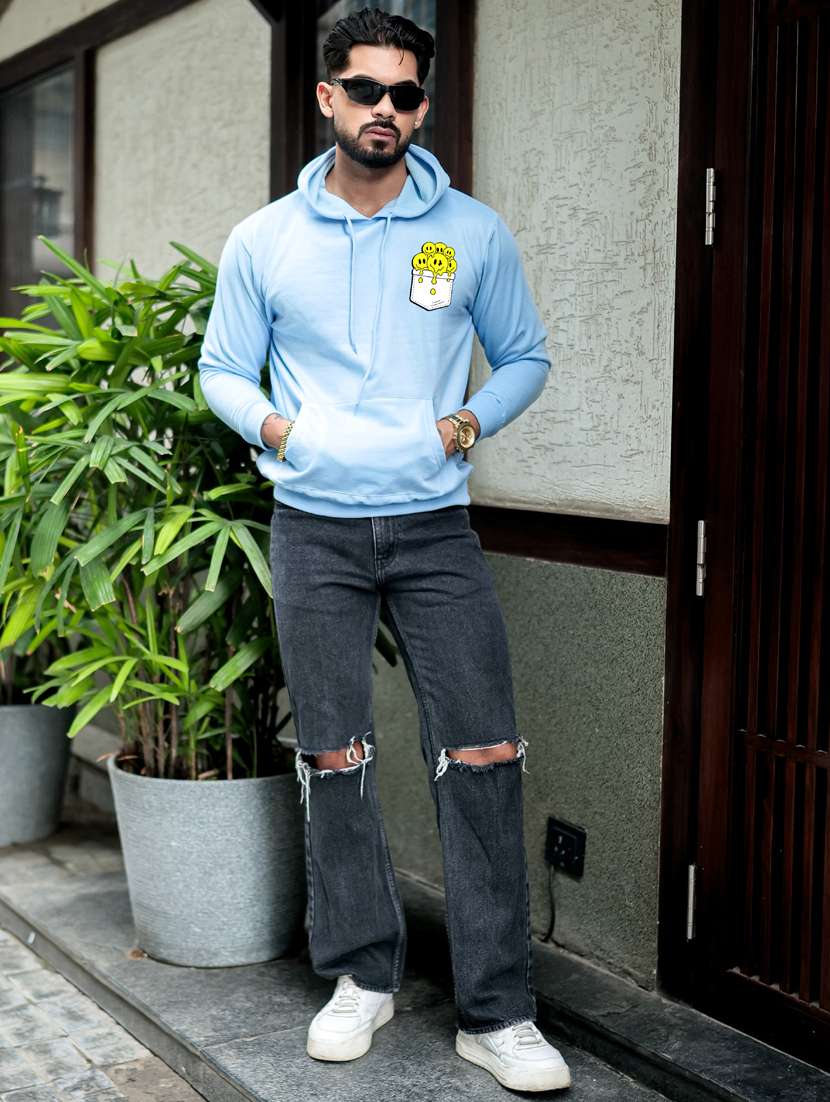 men printed long sleeve regular fit sweatshirt - 22238992 -  Standard Image - 5