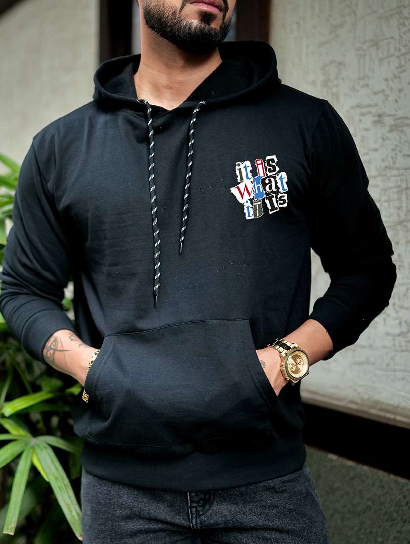 men typographic long sleeve regular fit sweatshirt - 22239008 -  Standard Image - 5