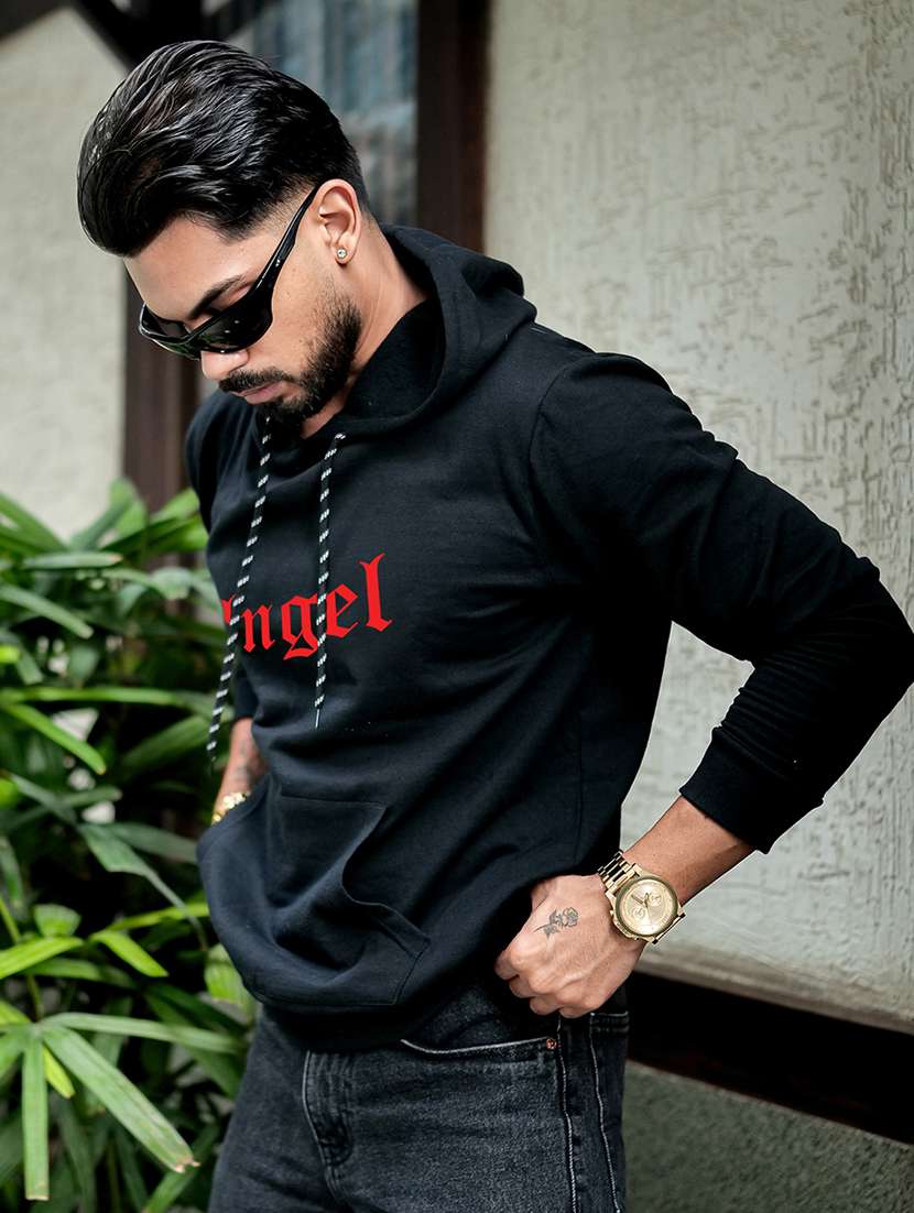 men typographic long sleeve regular fit sweatshirt - 22239012 -  Standard Image - 3