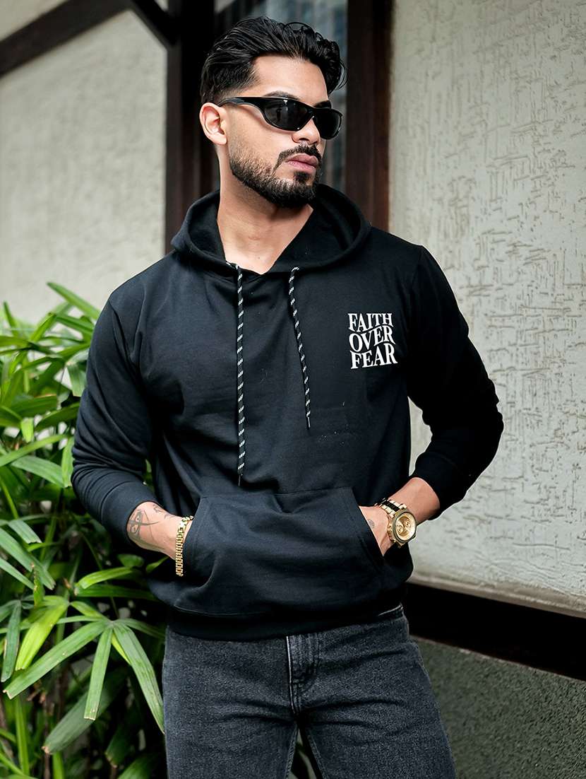 men typographic long sleeve regular fit sweatshirt - 22239014 -  Standard Image - 3