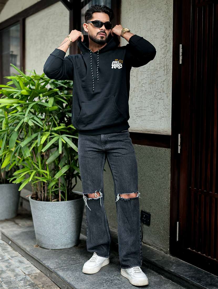 men typographic long sleeve regular fit sweatshirt - 22239023 -  Standard Image - 5