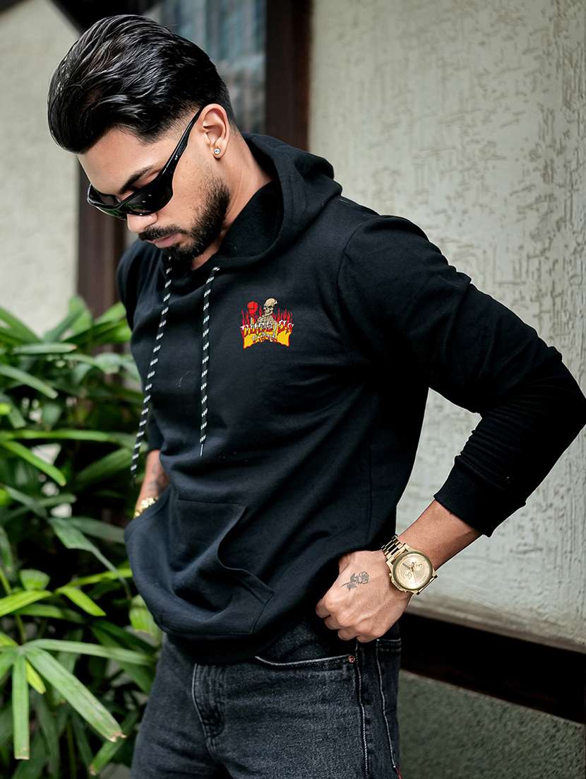 men printed long sleeve regular fit sweatshirt - 22239027 -  Standard Image - 3