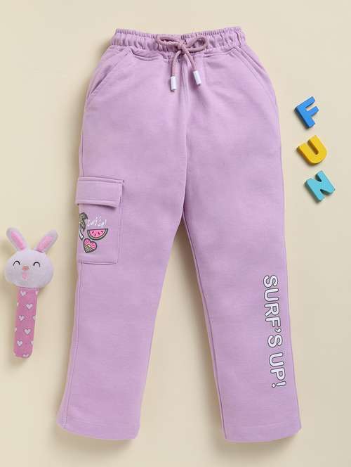 girls printed mid rise cargo - 22239083 -  Standard Image - 0