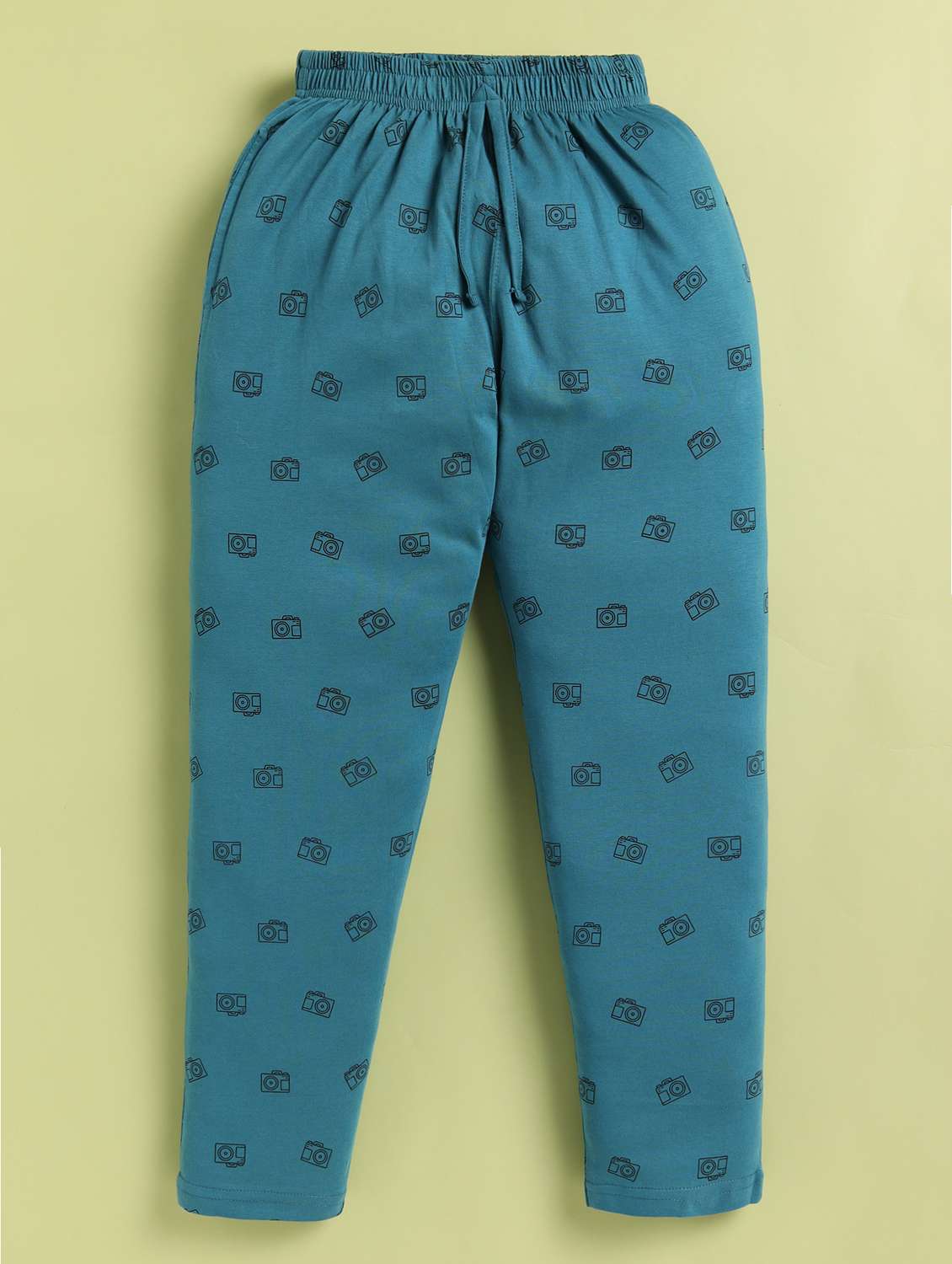 boys printed round neck full length co-ord set - 22239086 -  Standard Image - 3