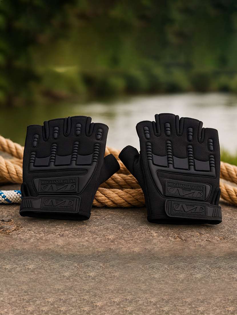 men half finger tactical gloves