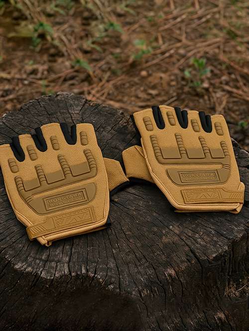 men half finger tactical gloves - 22239102 -  Standard Image - 0