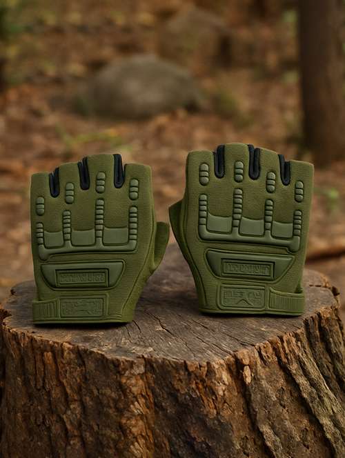 men half finger tactical gloves - 22239103 -  Standard Image - 0