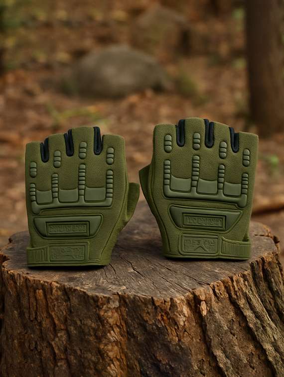 men half finger tactical gloves