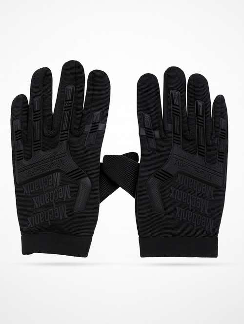 men solid full-finger tactical gloves - 22239104 -  Standard Image - 0