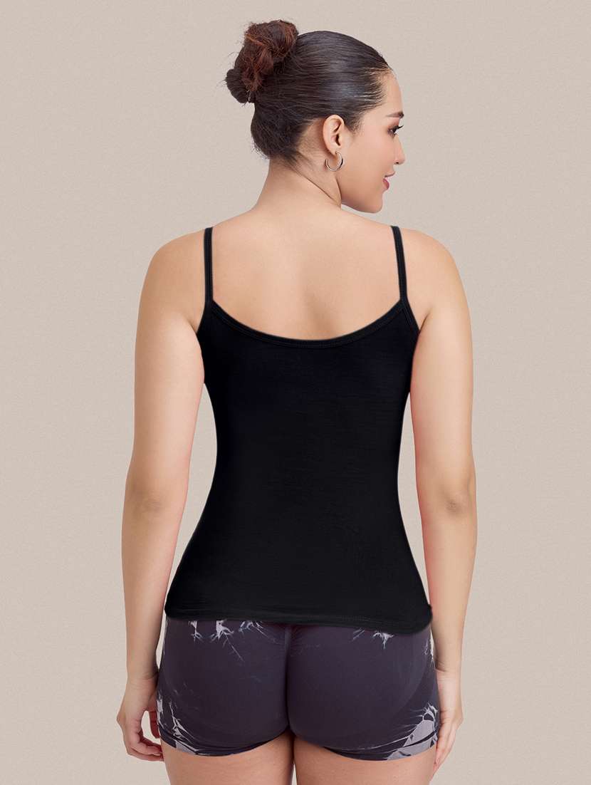 women solid sleeveless camisole - 22239285 -  Standard Image - 3