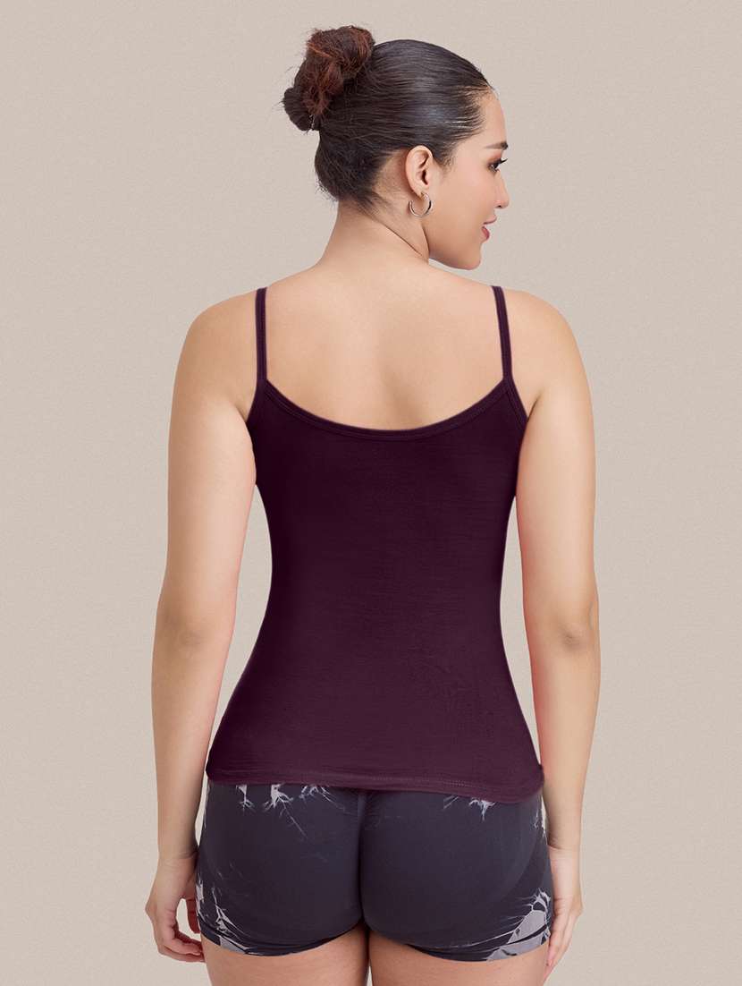 women solid sleeveless camisole - 22239289 -  Standard Image - 3