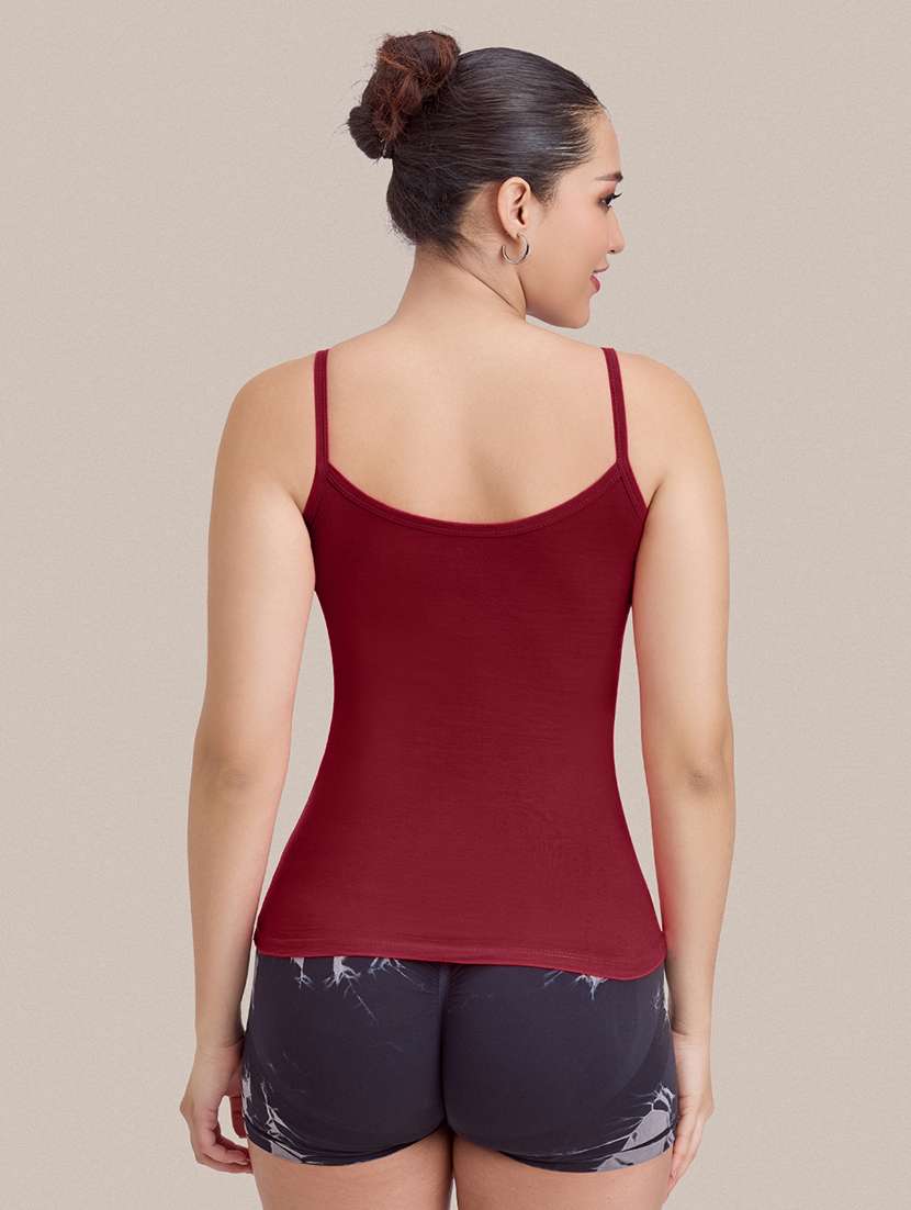 women solid sleeveless camisole - 22239290 -  Standard Image - 3