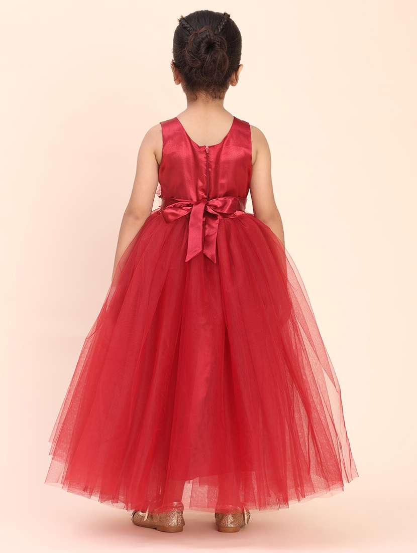 girls sequined sleeveless fit and flare dress - 22239530 -  Standard Image - 3