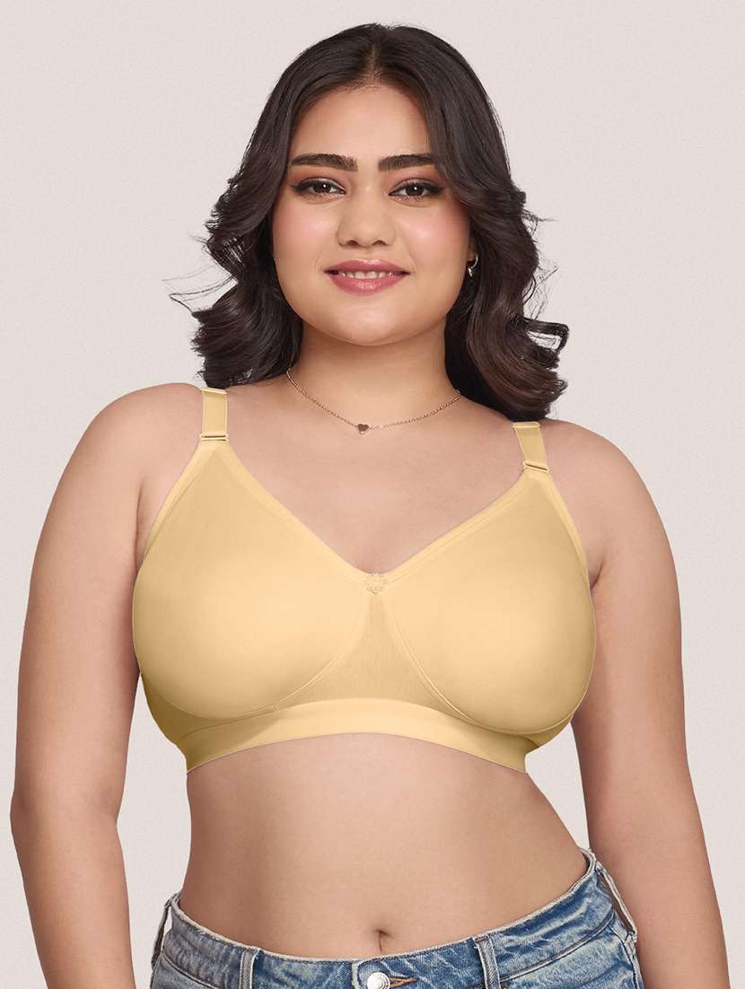 women solid full coverage minimizer bra