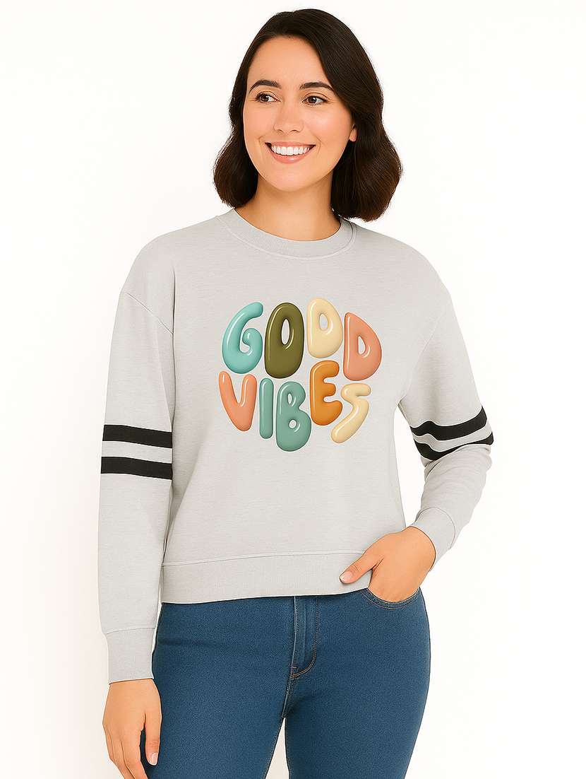 women pack of 2 printed long sleeve sweatshirt - 22239670 -  Standard Image - 3