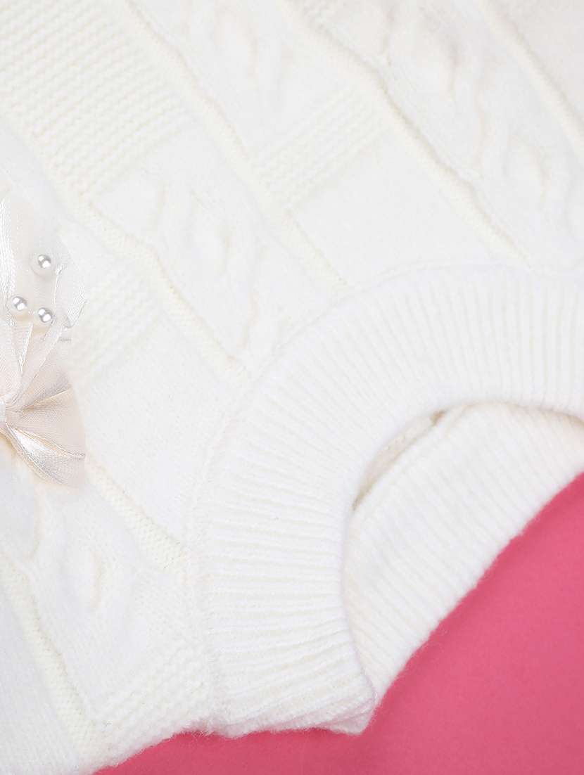 girls self designed long sleeve sweater - 22239990 -  Standard Image - 3