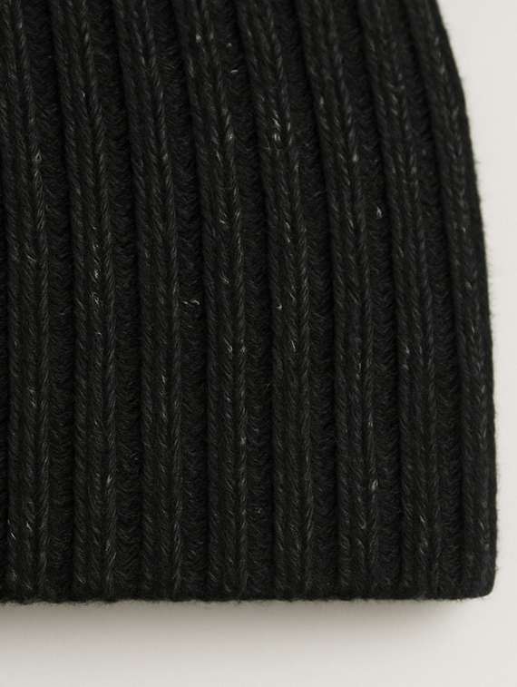 men solid ribbed knit winter beanie cap - 22240399 -  Standard Image - 3